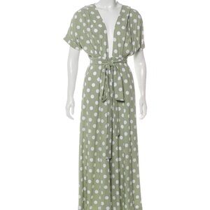 Mara Hoffman Sage Green Jumpsuit
